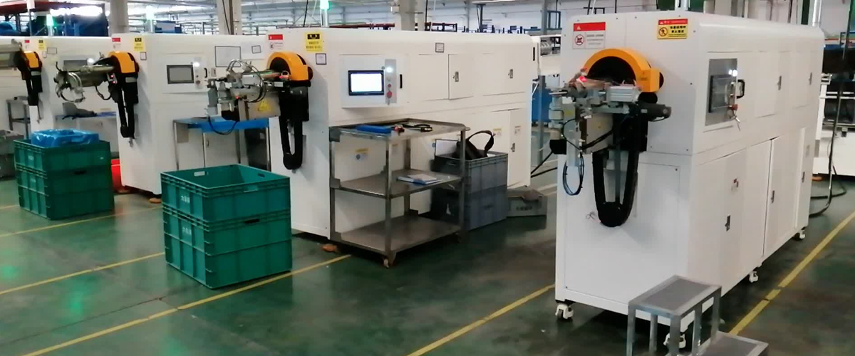 Nylon tube bending machine